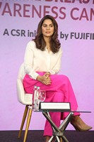 Upasana Konidela Press Meet on Breast Cancer Awareness